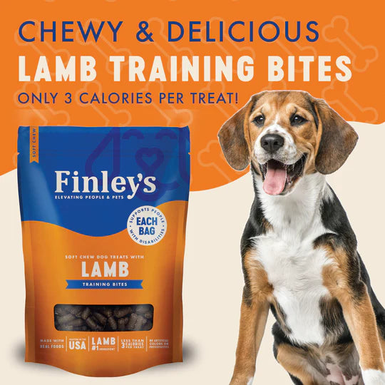 Finley's Soft Chew Trainer Bites Lamb Dog Treats  Dog Treats  | PetMax Canada