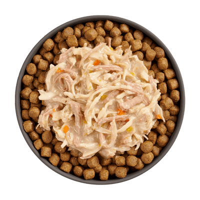 Go! Booster Weight Management Shredded Chicken And Duck In Broth For Cats - 71g - Canned Cat Food - Go! - PetMax Canada