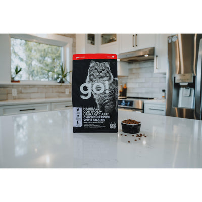Go! Solutions Hairball & Urinary Care Chicken Recipe With Grains For Cats - 1.36 Kg - Cat Food - Go! - PetMax Canada