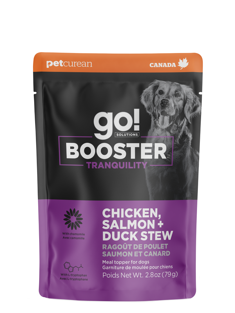 Go! Booster Tranquility Chicken, Salmon And Duck Stew Meal Topper For Dogs  Canned Dog Food  | PetMax Canada