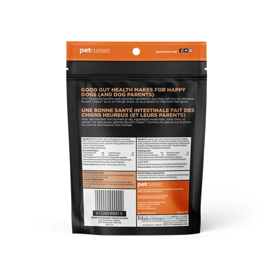 Go Benefit Chews Digestion + Gut Health Soft & Chewy Treats Salmon Recipe For Dogs - 170g - Dog Treats - Go! - PetMax Canada