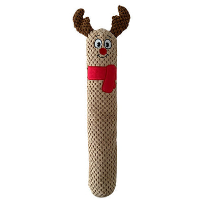 Guru Holiday Fry Guy Randy Reindeer Plush Dog Toy - Dog Toy - Guru - PetMax Canada