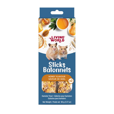 Living World Hamster Honey Drizzle Treat Sticks