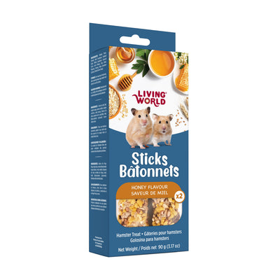 Living World Hamster Honey Drizzle Treat Sticks