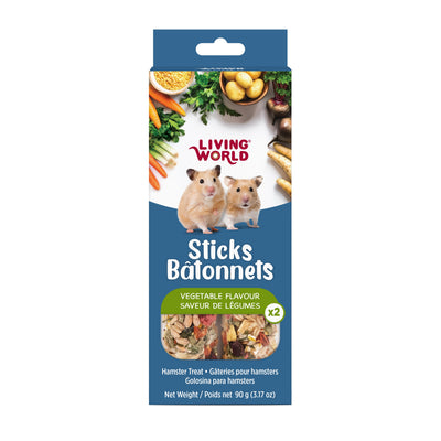 Living World Hamster Veggie Patch Treat Sticks