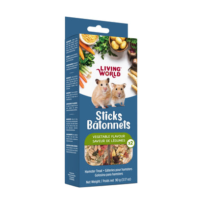 Living World Hamster Veggie Patch Treat Sticks