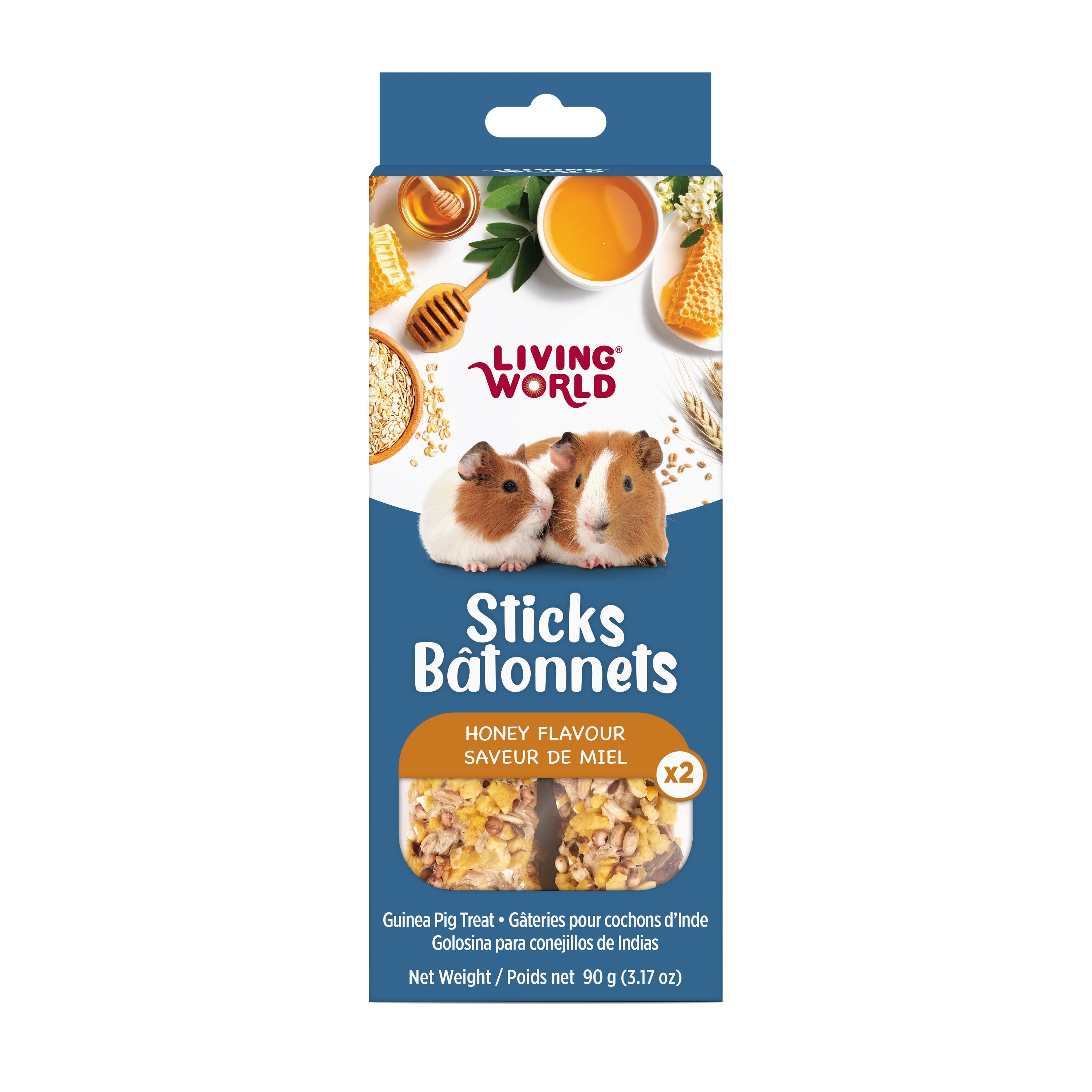 Living World Guinea Pig Honey Drizzle Sticks | PetMax