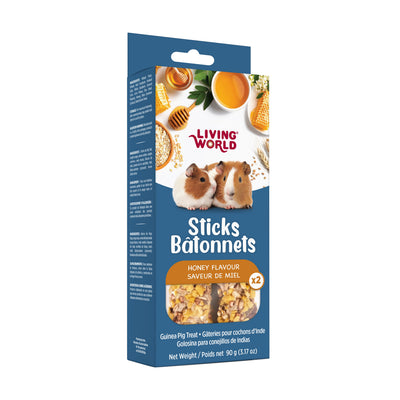 Living World Guinea Pig Honey Drizzle Treat Sticks
