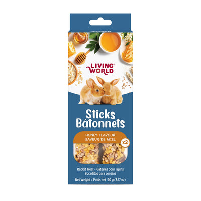 Living World Rabbit Honey Drizzle Treat Sticks