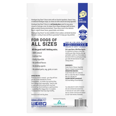 Himalayan Dog Chew Churro Cheese Dog Treat - 10 inch stick - Dog Treats - Himalayan Pet Supply - PetMax Canada