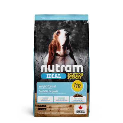 Nutram Ideal Solution Support Weight Control I18 Chicken Meal & Peas