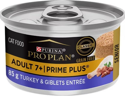 Purina Pro Plan Canned Cat Food Prime Plus Adult Turkey & Giblets