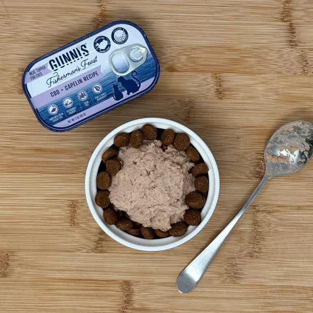 Gunni's Pet Cod & Capelin Recipe Food Topper For Cats