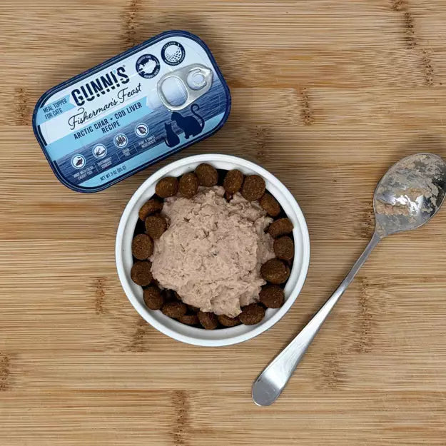 Gunni's Pet Arctic Char & Cod Liver Recipe Food Topper For Cats