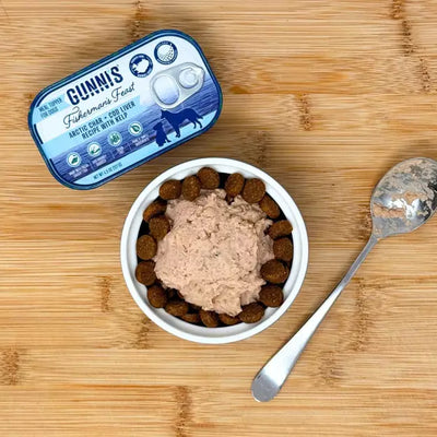 Gunni's Pet Arctic Char & Cod Liver Recipe With Kelp Food Topper For Dogs