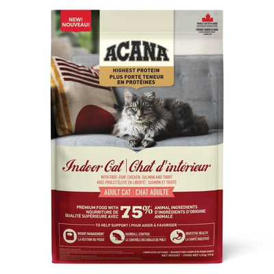 Acana Highest Protein Indoor Adult Cat Food  Cat Food  | PetMax Canada