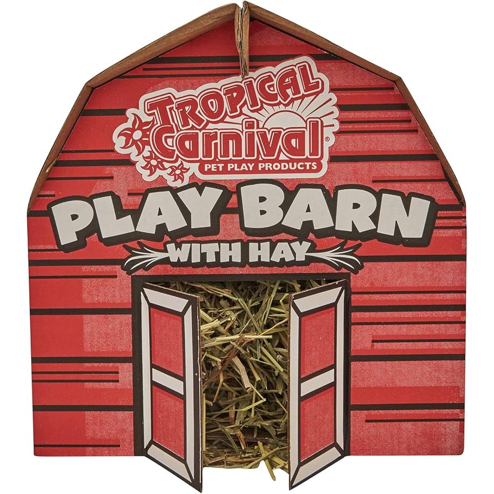 F.M. Brown Tropical Carnival Play Barn with Hay