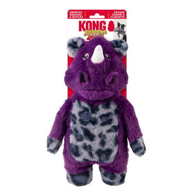 Kong Jungle Jamz Rhino Dog Toy