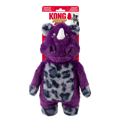 Kong Jungle Jamz Rhino Dog Toy