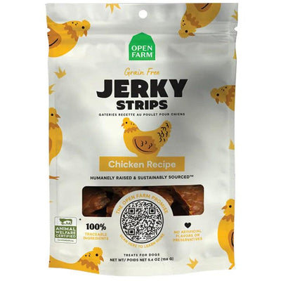 Open Farm Grain-Free Chicken Jerky Strips Dog Treats  Dog Treats  | PetMax Canada