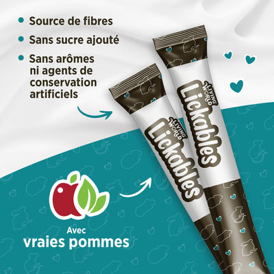 Living World Lickables Small Animal Treat Apple Flavour