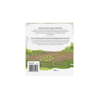 Living World Edible Bumblebee Foraging Feeder for Small Animals - Small Animal - Living World - PetMax Canada