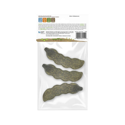 Living World Edible Pea Pods Chew Toy for Small Animals - 3 Pack - Small Animal - Living World - PetMax Canada