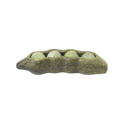 Living World Edible Pea Pods Chew Toy for Small Animals - 3 Pack - Small Animal - Living World - PetMax Canada
