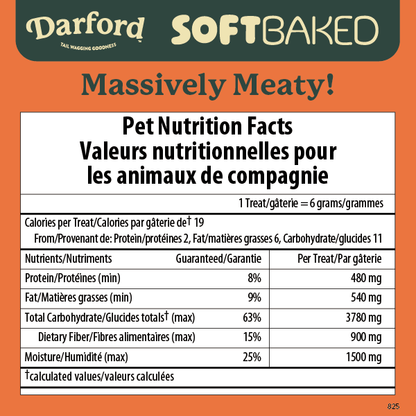 Darford Dog Soft Baked Massively Meaty Soft & Chewy Treats
