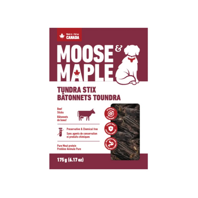Moose & Maple Tundra Stix Beef Dog Treats - Dog Treats - Moose & Maple - PetMax Canada