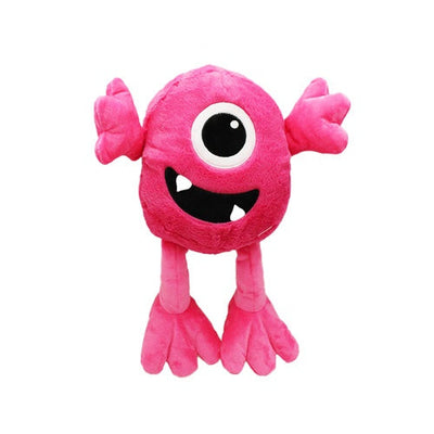 Multipet Jumbo Monster Plush Dog Toy - pink - Dog Toy - Multipet - PetMax Canada