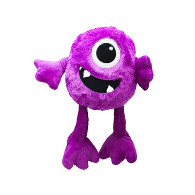Multipet Jumbo Monster Plush Dog Toy - purple - Dog Toy - Multipet - PetMax Canada