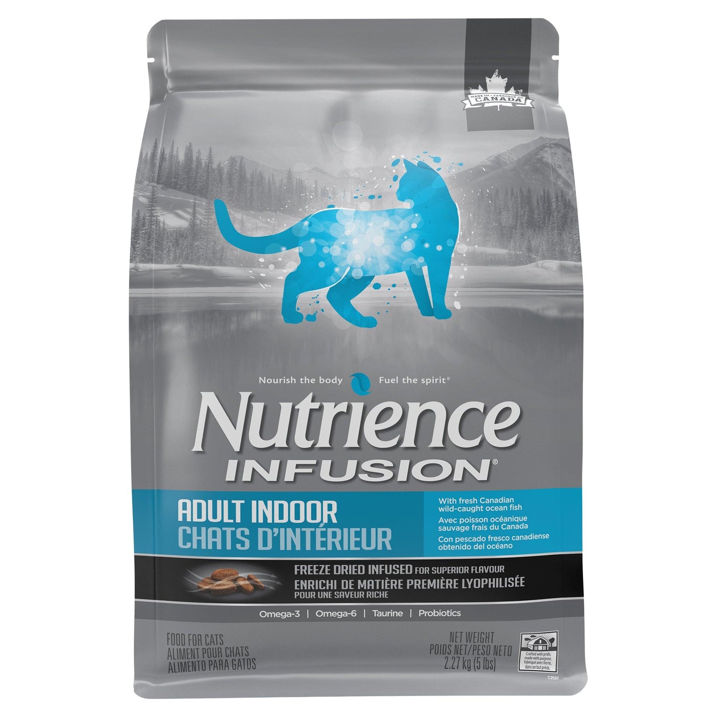 Nutrience Infusion Cat Food Indoor Adult Ocean Fish  Cat Food  | PetMax Canada