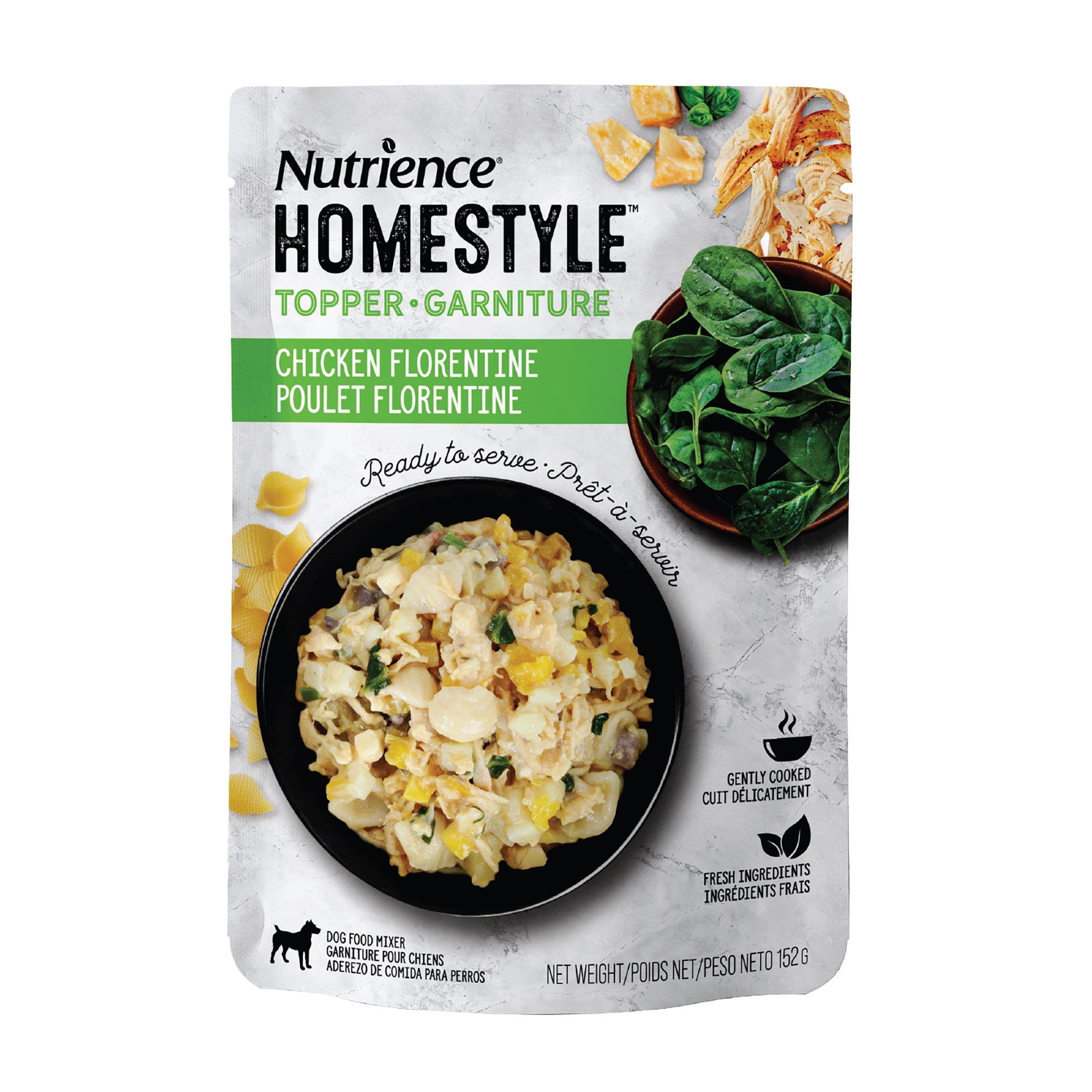 Nutrience Homestyle Dog Food Topper - Chicken Florentine - Dog Food Topper - Nutrience - PetMax Canada