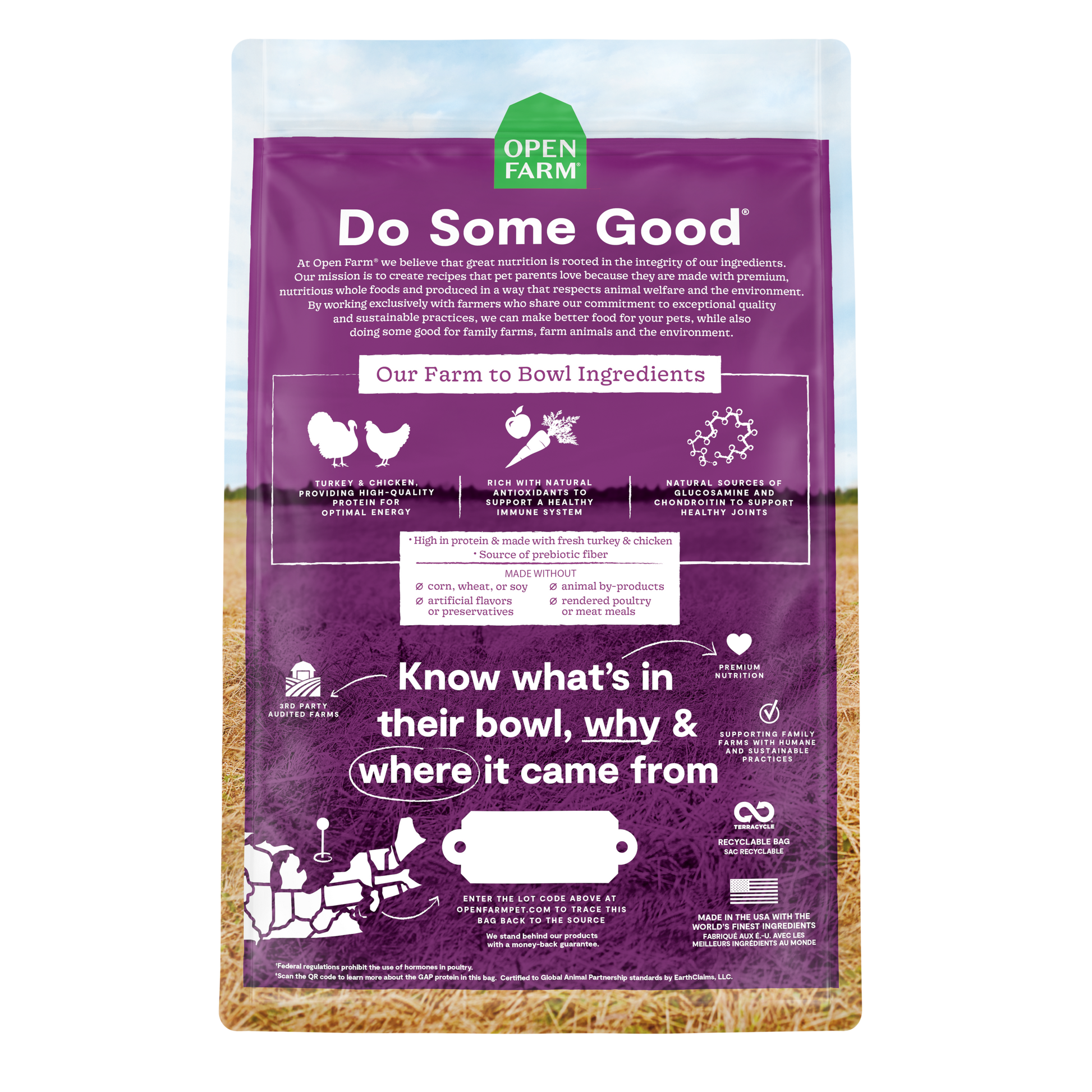 Open Farm Senior Dog Food Recipe  Dog Food  | PetMax Canada