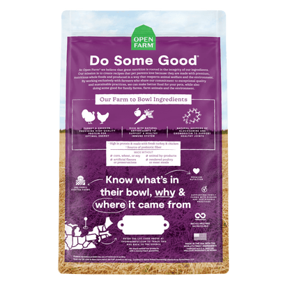Open Farm Senior Dog Food Recipe - 10 Kg - Dog Food - Open Farm - PetMax Canada