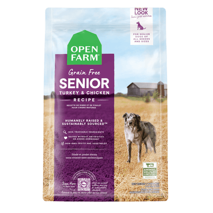 Open Farm Senior Dog Food Recipe - 10 Kg - Dog Food - Open Farm - PetMax Canada