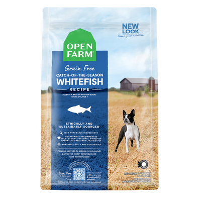 Open Farm Dog Food Catch of the Season Whitefish Recipe  Dog Food  | PetMax Canada