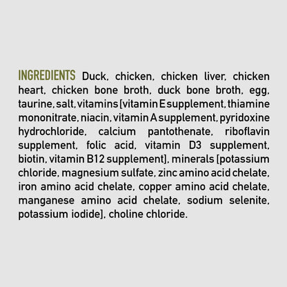 Orijen Duck + Chicken Entrée Wet Cat Food Recipe - 85g - Canned Cat Food - Orijen - PetMax Canada