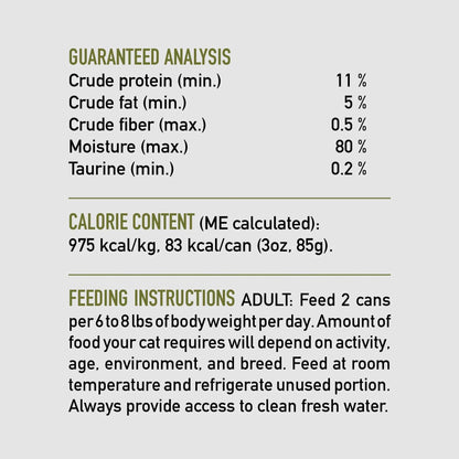 Orijen Duck + Chicken Entrée Wet Cat Food Recipe - 85g - Canned Cat Food - Orijen - PetMax Canada