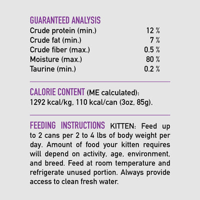 Orijen Wet Cat Chicken + Salmon Entrée - Kitten Recipe - 85g - Canned Cat Food - Orijen - PetMax Canada