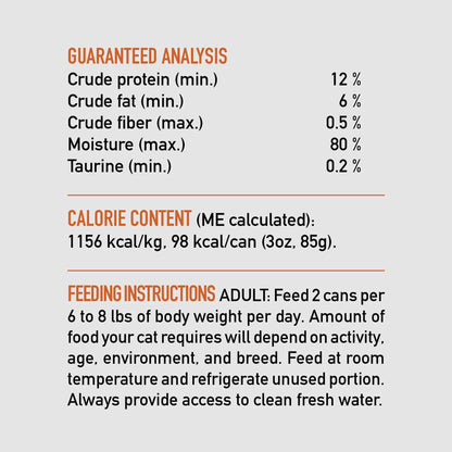 Orijen Original Entrée Wet Cat Food Recipe - 85g - Canned Cat Food - Orijen - PetMax Canada