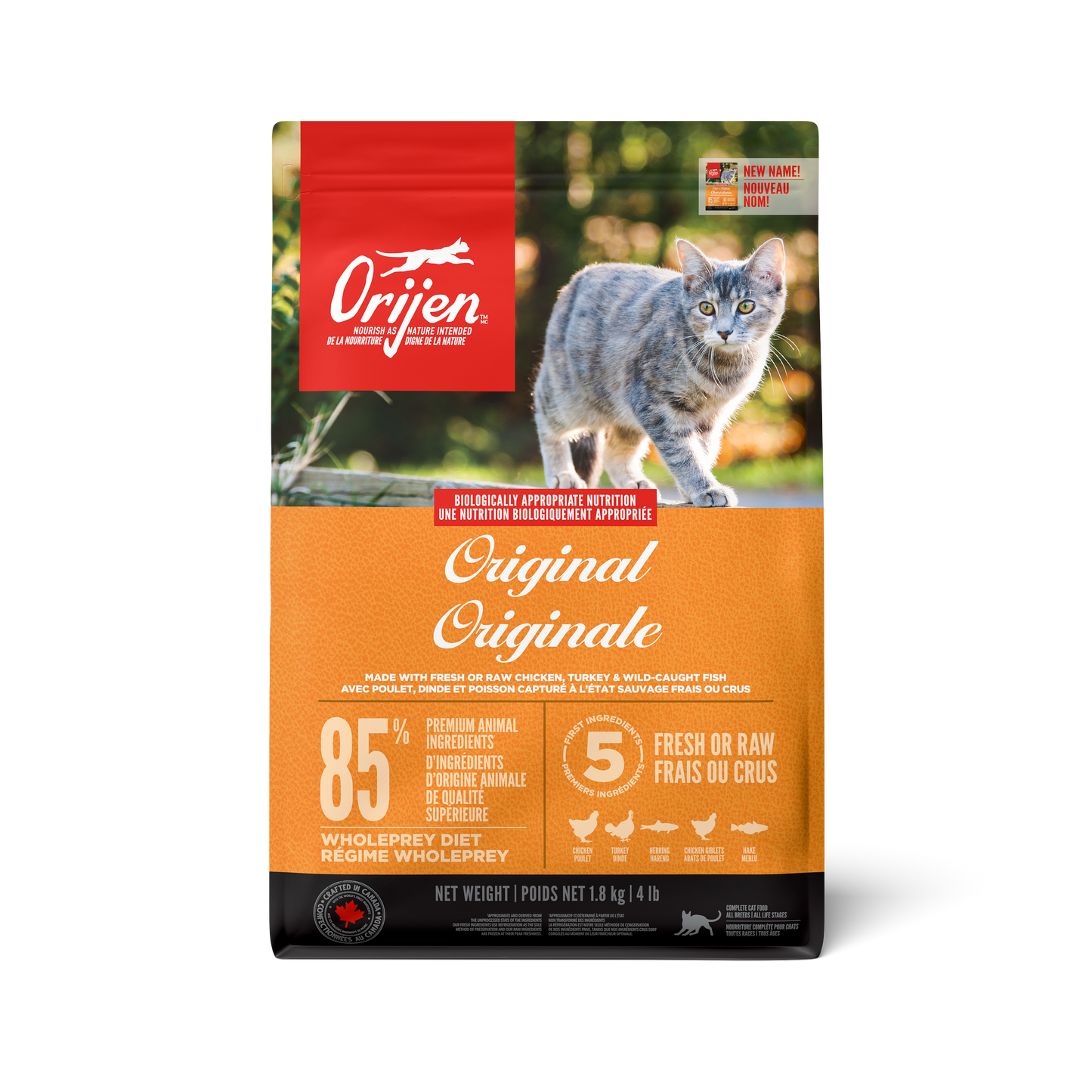 Orijen Original Cat Food Recipe  Cat Food  | PetMax Canada
