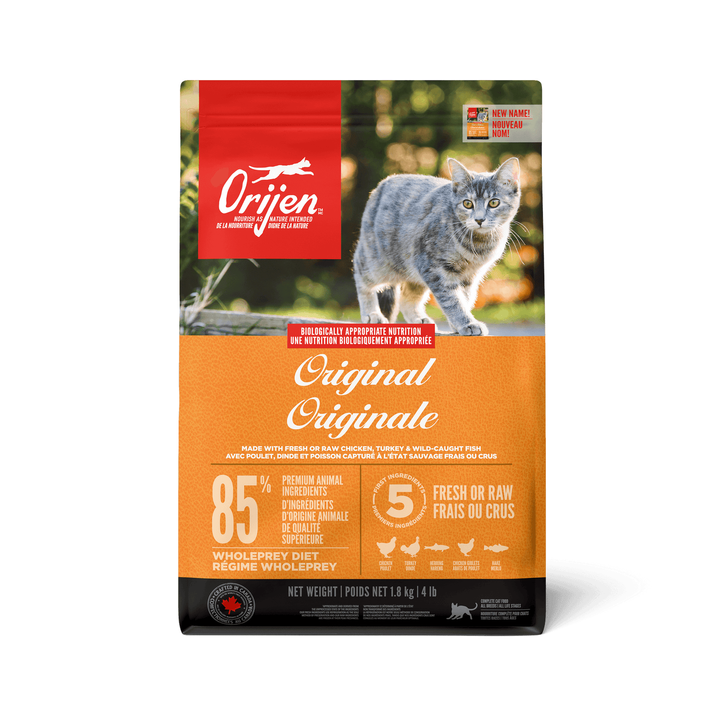 Orijen Original Cat Food Recipe  Cat Food  | PetMax Canada