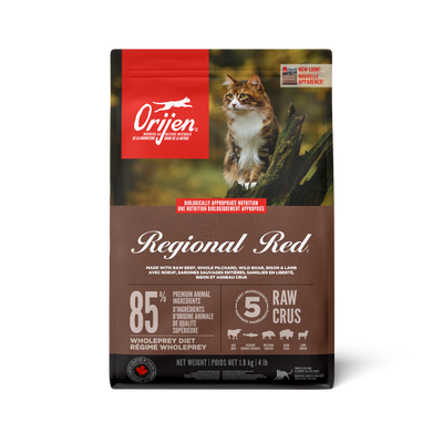 Orijen Regional Red Dry Cat Food Recipe  Cat Food  | PetMax Canada