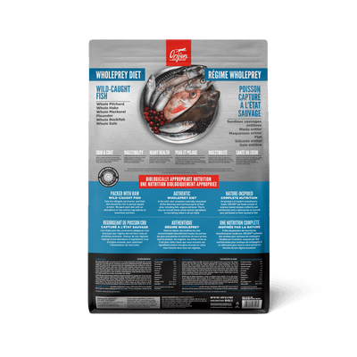 Orijen Six Fish Dry Cat Food Recipe - 1.8 Kg - Cat Food - Orijen - PetMax Canada