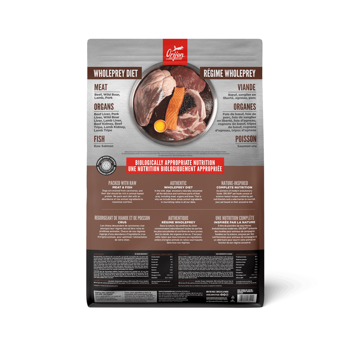 Orijen Regional Red Dry Dog Food Recipe  Dog Food  | PetMax Canada