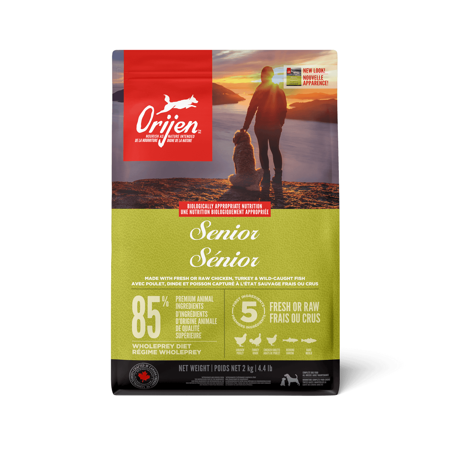 Orijen Senior Dry Dog Food Recipe  Dog Food  | PetMax Canada