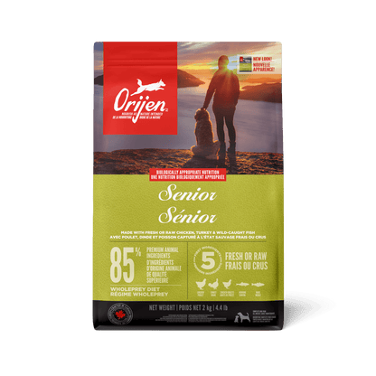 Orijen Senior Dry Dog Food Recipe - 2 Kg - Dog Food - Orijen - PetMax Canada