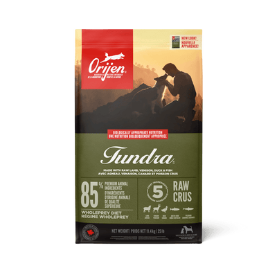 Orijen Tundra Dry Dog Food Recipe - 11.4 Kg - Dog Food - Orijen - PetMax Canada